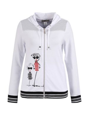 Veste zippée avec capuche stylisée Luc Villard